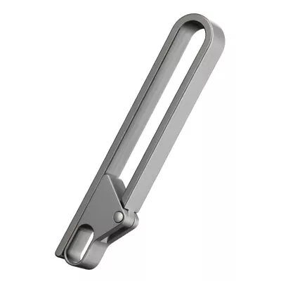 EDC Titanium Alloy Quick Buckle Detach Belt Waist Hanging Keychain Key Ring Tool • $17.82