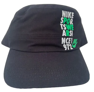 Nike Adults Unisex Sports Since 1972 Military Style Fitted Cap M/L 333022 010 • £17.99
