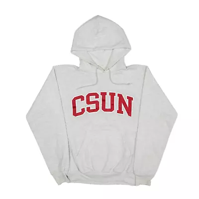 CHAMPION California State University USA Hoodie Grey Pullover Mens S • £8.99