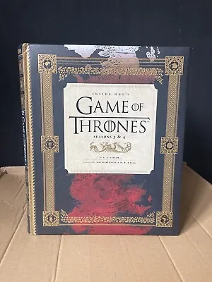 Inside HBO’s Game Of Thrones Season 3 And  4 By C. A. Taylor Hardback Book • £8.99