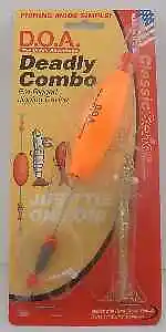 DOA DCCIGAR-313 Deadly Combo Cigar Float Shrimp Lure Clear/Gold Glitter • $8.92