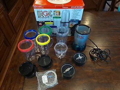 Magic Bullet Express Complete 17pc Set W/original Box Model MB1001 • $29