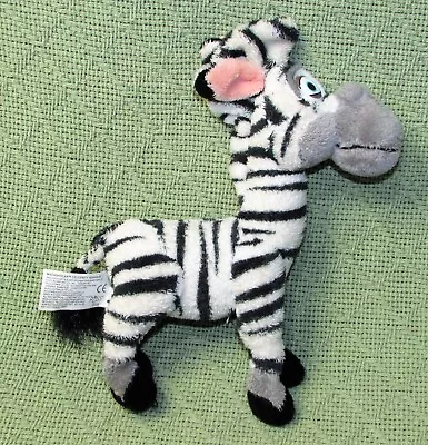 8  Russ Madagascar Marty Zebra Plush Celebrity Beanbag Dreamworks Stuffed Animal • $12