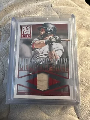 2015 Panini Elite Members Only Mike Napoli Boston Red Sox GU Bat Relic • $1.49