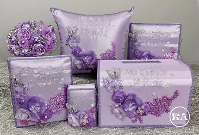 5 Piece Custom Sweet 15 Package With Enchanted Floral. • $386.95