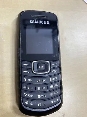 Good Condition Samsung GT E1080i - Black (Unlocked) Mobile Phone • £12