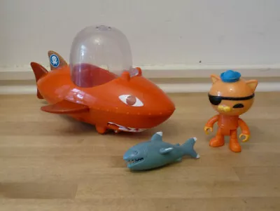 Octonauts Red Shark Gup B With Opening Jaws Kwazi Figure And Shark Creature • £13.99