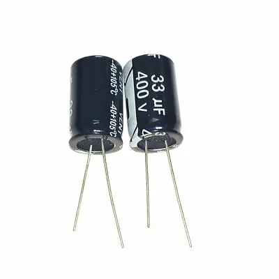 400V Electrolytic Capacitor 33uF 47uF 68uF 82uF 100uF 120uF 150uF 180uF 220uF • £4.19