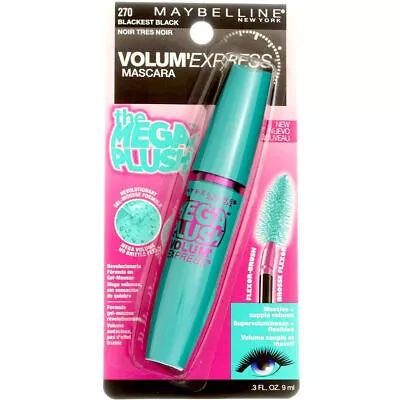 Maybelline Volum Express The Mega Plush Mascara Choose Your Shade • $8.98