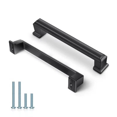 $63.85 • Buy Aglehome 5-4/5inch Kitchen Cabinet Handles 20 Pack Drawer Pulls Matte Black C...