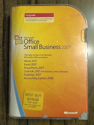 Microsoft Office Small Business 2007 Upgrade W/ Key (2) Discs-BOOKLET • $26