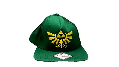2017 Nintendo The Legend Of Zelda Green Snapback Hat Adjustable New • $8.99