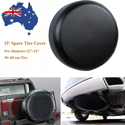 13'' Trailer Tyre Spare Wheel Cover For 175/55R15 195/50R15 155/80R13 Tire PVC • $19.94