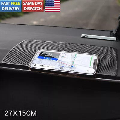 Universal Multi Purpose Non-Slip Pad Sticky Grip Mat For Car Dash Phone Mount • $8.99