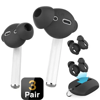 $8.95 • Buy For Apple AirPods Ear Tips + Case Earpod Cover Silicone Ear Hook Earbuds