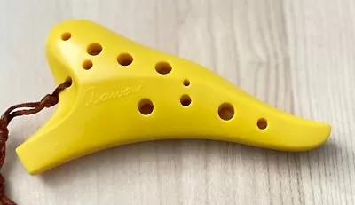 Focalink Osawa 12 Hole Soprano C  Yellow ABS Resin Ocarina - Great Gift! • $28.95