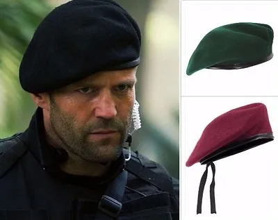 Men Cool Mix Wool Military Special Force Army French Artist Hat Cap Beret • $12.71
