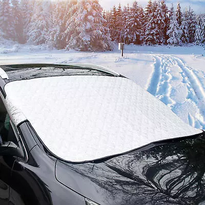 Car Windshield Snow Cover Window Sunshade Protect Snow Frost • $9.09