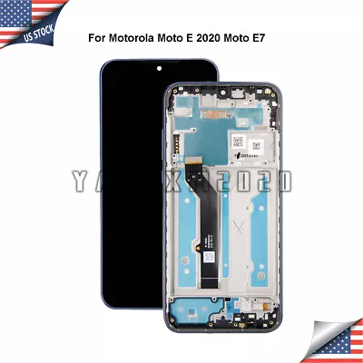 For Motorola Moto E7  2020 XT2052-6 XT2052-1 XT2052DL LCD Digitzer Touch Screen • $23.93