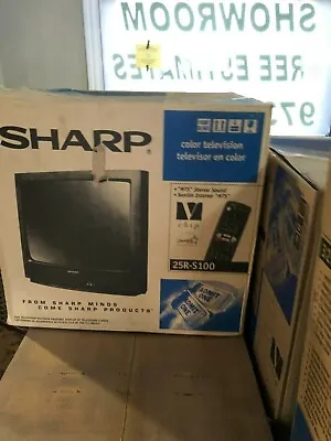 $350 • Buy Sharp 25R-s100 TV  Brand New In Box.  Never Used.  Gaming. Vintage 