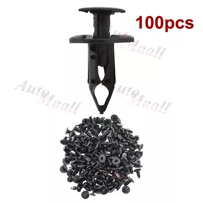 $6.29 • Buy 100 Fender Bumper Rivet Clips For Jeep Grand Cherokee Commander Liberty Wrangler