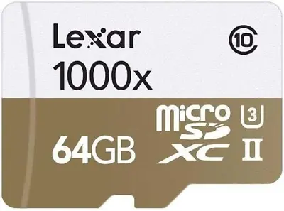Lexar Micro SDXC Card 64GB Class 10 UHS-II Brand New • $29.99