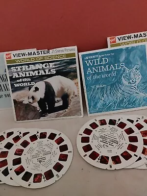 View-Master Wild Animals Of The World And Strange Animals Of The World  • $13.50