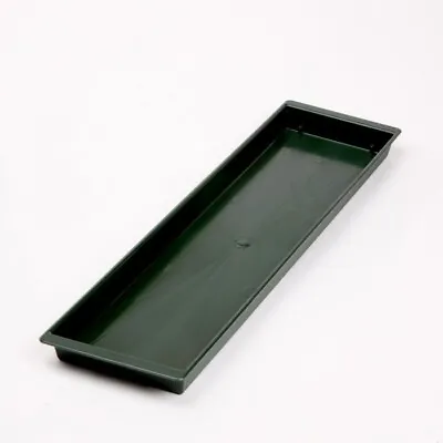 10x Green Double Brick Trays Plastic Funeral Wet/Dry Brick Foam Floristry Dish • £11.95