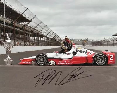 Juan Montoya Autographed 2015 Indy 500 Winner 8x10 Photo • $34.99