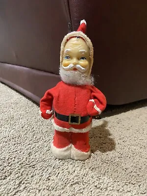 Vintage Mechanical Wind Up SANTA CLAUS Christmas Figure Mid Century Not Working • $28.77