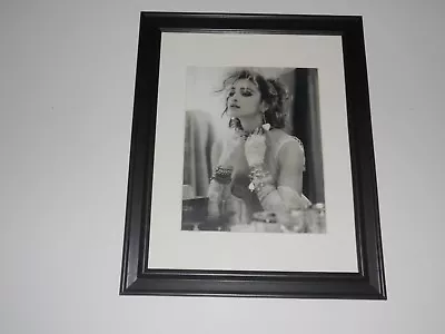 Large Framed Madonna  Like A Virgin  1984 Promo Picture Ready To Hang 24  X 20  • $65