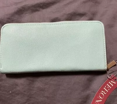 Merona Light Blue Zip Wallet • $20