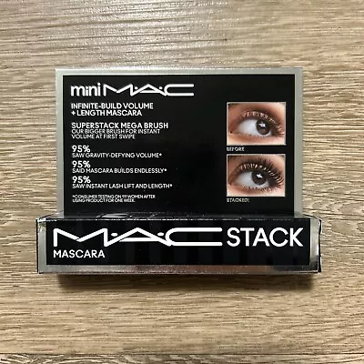 Mini MAC Stack Infinite-Build Volume + Length Mascara 0.27 OZ • $9.99