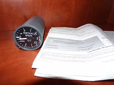 VSI Indicator Aerosonic RCM10-4 (Vertical Speed Indicator) With FAA 8130 • $315