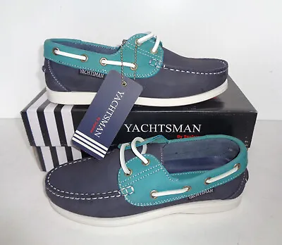 Yachtsman Leather New Ladies Boat Deck Casual Womens Trainers Shoes UK Sizes 3-8 • £19.98