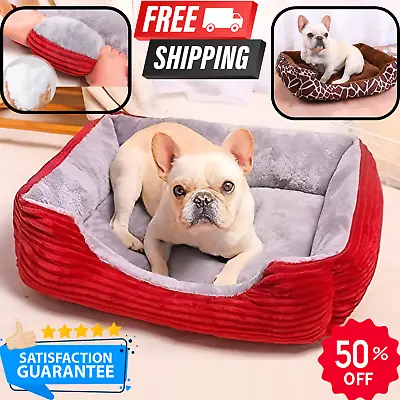 Pet Calming Bed Dog Cat Orthopedic Memory Foam Warm Soft Sleeping Cushion Puppy • $13