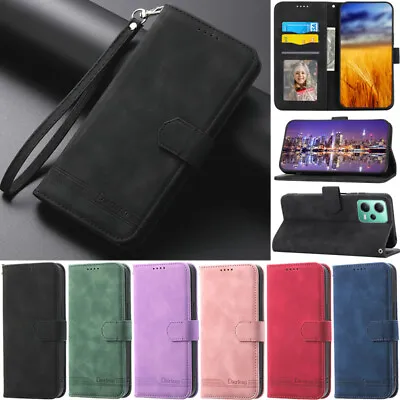 For Xiaomi 13T Redmi Note 12 13 Pro 13C 10A A2 A1 Wallet Leather Flip Cover Case • $14.51