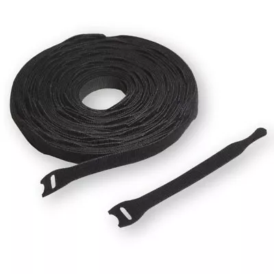 10pcs VELCRO® GENUINE ONE-WRAP Cable Ties Straps Reusable Hook Loop 200x20mm • £3.99