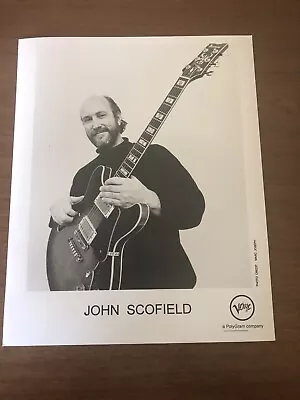 Jazz Guitarist John Scofield With Ibanez Guitar VNTG 8x10 Press Photo • $24.99