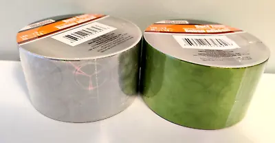 $8.99 • Buy Silver & Green Holographic Designer Duct Crafter Tape 1.89 X5' Ea NEW Tool Bench