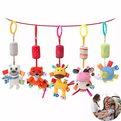 Baby Wind Chime Hanging Play Stroller Crib Pram Activity Rattle Bell Sensory Toy • £5.49