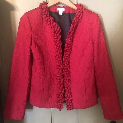 Chico’s Red Jacket Size 00  • $25