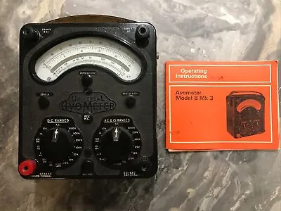 Avometer Model 8 Mk IV And 9 Mk IV 4 • £6.50