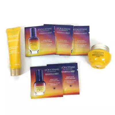 L'occitane  Divine Creme & Foaming Cleansing Cream X 2+ Reset Serum Samples NEW • $64.93