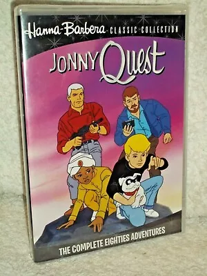  Jonny Quest: The Complete Eighties Adventures (DVD 2014 2-Disc) Hanna Barbera • $26.99