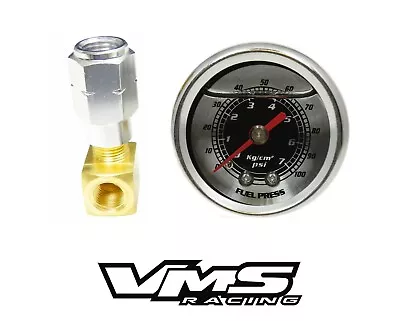 01-04 Corvette Z06 Ls6 Fuel Pressure Gauge Kit Black • $32.88