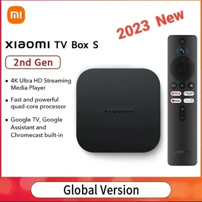 Xiaomi Mi Streaming TV Box S 2nd Gen 2023 4K Ultra HD Google TV 4 • £61