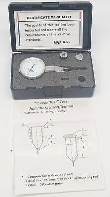 HHIP Metric Precision Machinist Dial Test Indicator .0005in 7Jewels G458843 • $75.69
