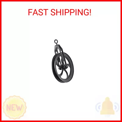 Rustic State Vintage Industrial Look Medium Wheel Farmhouse Pulley For Custom Ma • $29.16