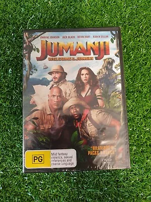 Jumanji:-welcome To The Jungle-dvd-r4-new/sealed • $6